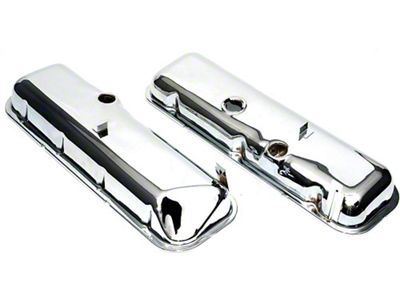 El Camino Valve Covers, Big Block, Chrome, 1965-1975