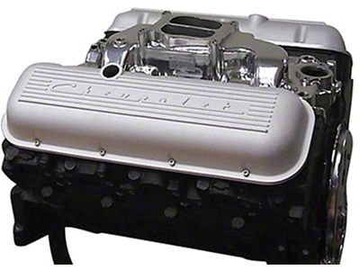 El Camino Valve Covers, Big Block, With Raised Chevrolet Script, For 396 c.i., 427 c.i., 454 c.i., 502 c.i.