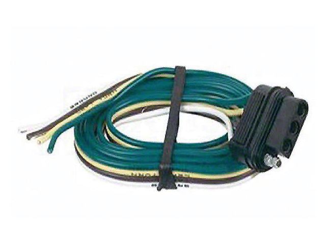 El Camino Vehicle Towing Wiring Connector, 4-Flat, 1959-1987