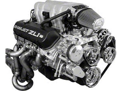 El Camino Vintage Air Front Runner Serpentine System, Big Block, Without Power Steering, Chrome Pulleys & Bare Brackets