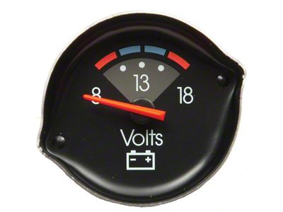El Camino Volt Gauge, 1986-1987