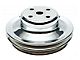 El Camino Water Pump Pulley,Chrome Double Groove SB 1969-72