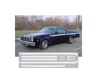 El Camino, White Body Stripe, Super Sport 1973-1977