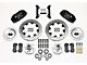 El Camino Wilwood Front Disc Brake Kit, 6-piston Black Calipers, Drilled & Slotted Rotors, 1973-1977