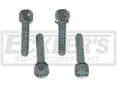 El Camino Wiper Arm Pivots Bolts, At Cowl, 1964-1967