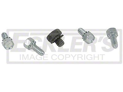 El Camino Wiper Arm Pivots Bolts, At Cowl, 1969-1972