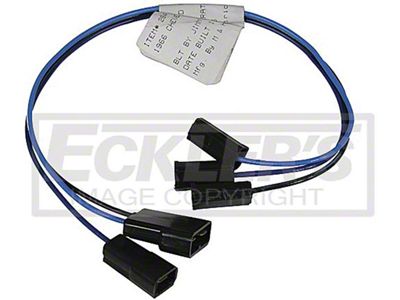 El Camino Wiper Motor Harness, 2 Speed, From Switch To Wiper Harness, 1966