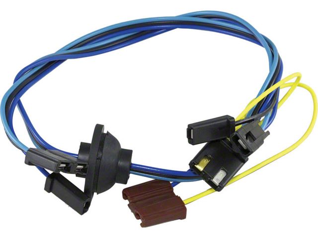 El Camino Wiper Motor Harness, 2 Speed With Washer, 1966