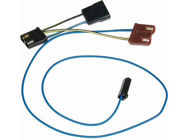 El Camino Wiper Motor Harness, Single Speed With Washer, 1964