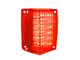 36-LED Sequential Tail Light; Driver Side (70-72 El Camino)
