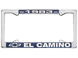 El Camino License Plate Frame; Chrome (1983 El Camino)