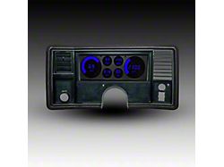 LED Digital Gauge Panel; Blue (78-87 El Camino)