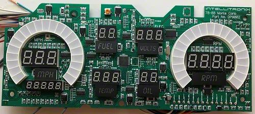 1978-1988 Monte Carlo Digital Dash Panel Green LED Gauges Made In The Usa 303147474388 - Foto 2