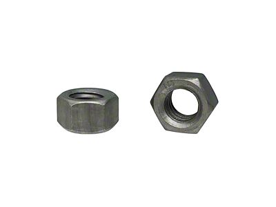 Front Bumper Nuts; 2-Pieces (64-72 El Camino)