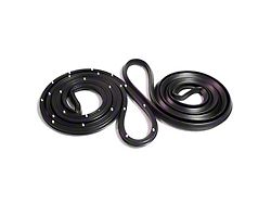 Weatherstrip Door Seal; Driver and Passenger Side (64-65 El Camino)