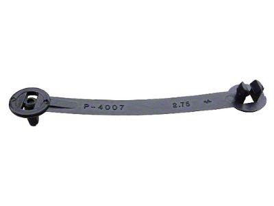 Windhsield Wiper Hose Straps; 2-Pieces (1966 El Camino)