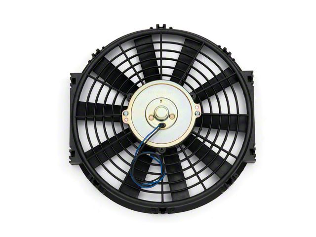 Electric Radiator Fan; High Performance Model w/Bowtie Logo; 12 Inch; 1200CFM