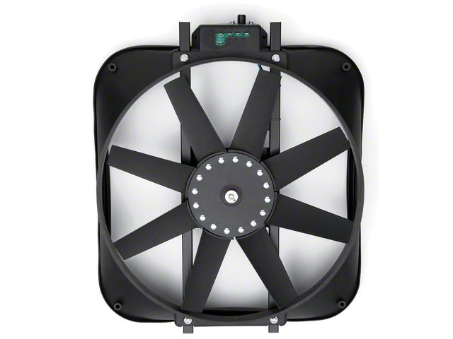 Electric Radiator Fan; High Performance Model with Thermostat; 15 In; 2800CFM