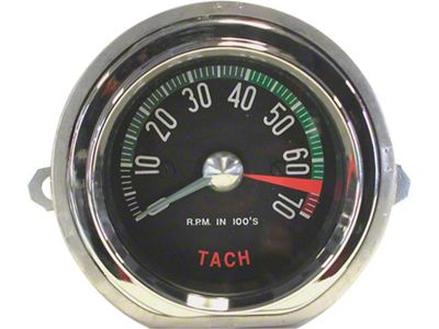 Electronic Tachometer Assembly, High RPM, 1960 Early