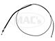 Emergency Brake Cable - Rear - 91 Long - All Except StationWagon & Ranchero