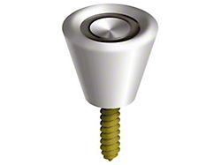 Emergency Flasher Switch Knob - Chrome (1968 Montego; 1968 Torino; 67-68 Fairlane)