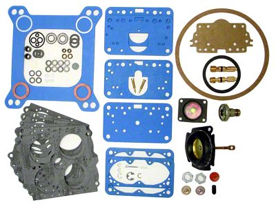 Engine Carburetor Rebuild Kit; Holley 450-780 CFM Vacuum Secondary Carburetors