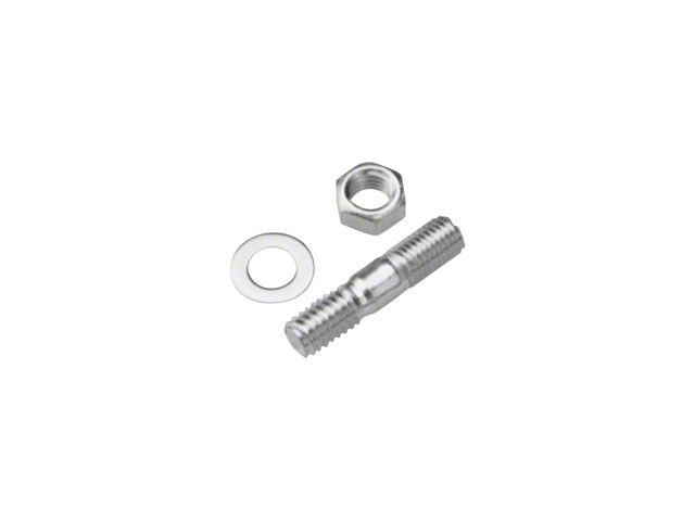 Engine Carburetor Studs with Lock Washers and Nuts; 1-3/8 Inch Length; 4 Pieces