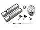 Engine Dress-Up Kit; Chrome with Stamped Chevy Logo; Fits SB Block Chevy Engines
