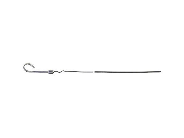 Engine Oil Dipstick - Phosphate Gray Stick With A Nice Dress Up Style Chrome Handle - 302 V8 - Also 289 V8