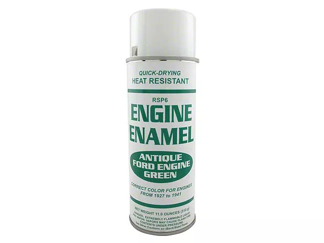 Engine Enamel/ Green/ 11 Oz. Spray Can