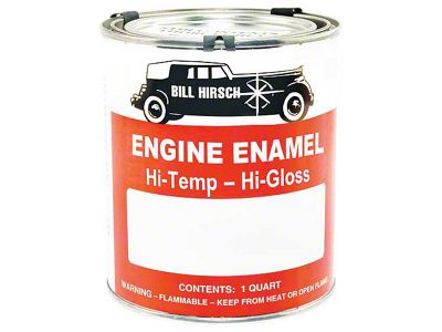 Engine Paint - Ford Medium Blue - 6 Cylinder Or V8 - One Quart Can