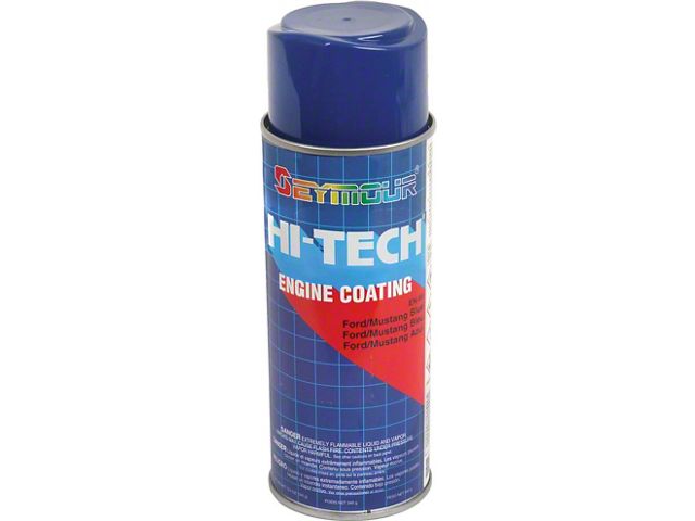 Engine Paint - Ford Medium Blue - High-Temp Up To 300 - All Engines From 6-1-65 - 12 Oz. Spray Can