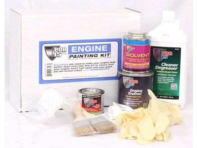 Engine Painting Kit, Black