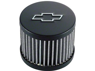 Proform Chrome Push In Valve Covers Breather W/O Hood