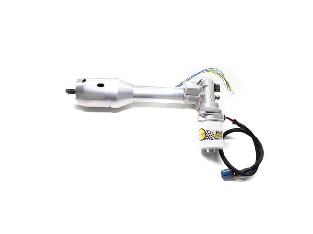 EPAS Performance Electric Power Steering Conversion Kit with Adjustable Potentiometer and Silver IDIDIT Steering Column (66-77 Bronco)