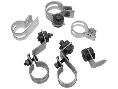 Exhaust Bracket & Clamp Set - Ford Passenger