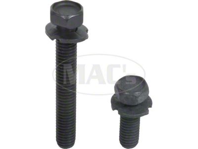 Exhaust Manifold Bolt and Lock Set - Ramplok Type - 289 Hi-Po V8, 1966-1967