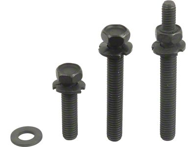 Exhaust Manifold Bolt Set, Ramp-Lok, 390 GT, Ford & Mercury, 1968-1969