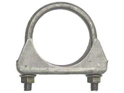 Exhaust Muffler Clamp, Cradle Style, Steel, 2