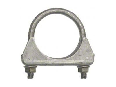 Exhaust Muffler Clamp, Cradle Style, Steel, 2