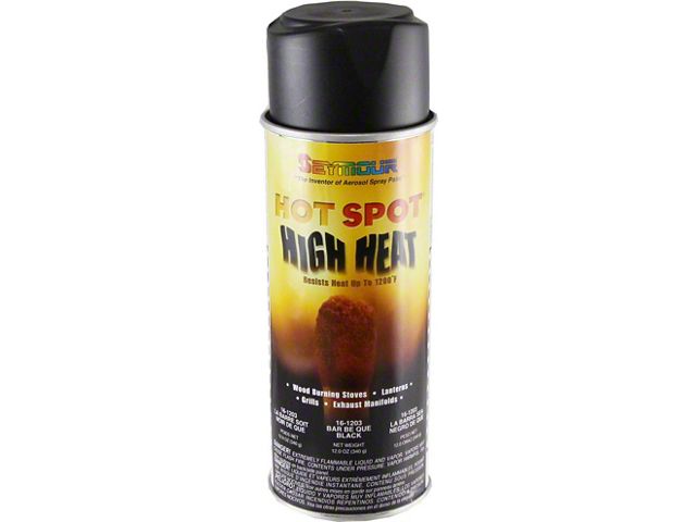 Hot Spot Hi-Heat Resistant Paint - Black