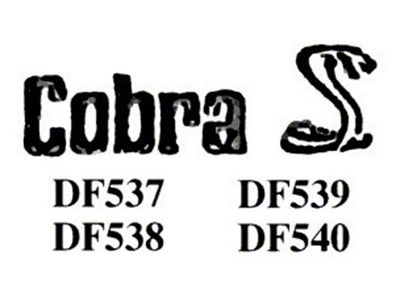 Exterior Decal - Cobra Snake - Torino - Red