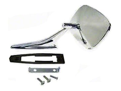 Exterior Door Mirror Assy, C10, Left, 1970-1972