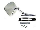 Exterior Door Mirror Assy; Right, 1970-1972