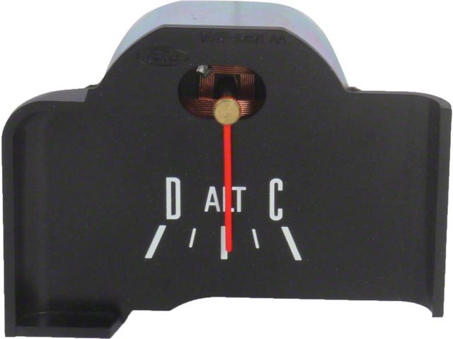 F-Series Truck Ammeter Gauge, Red Needle, 1973-1977 (F-100, F-150, F-250, F-350 Up To Early 1977)