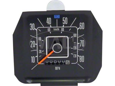 F-Series Truck/Bronco Speedometer Gauge, Orange Needle, 1977-1979