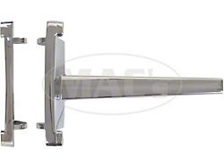 Hood Front Opening Ornament Set, 2 Pcs - F1-F6, 1948-50 (F-1, F-2, F-3, F-4, F-5, F-6)