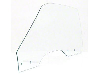 Door Glass; Clear; Driver Side (70-71 Torino Fastback)