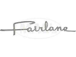Fairlane Fender Script