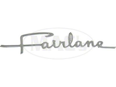 Fairlane Fender Script